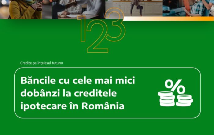 Băncile cu Cele Mai Mici Dobânzi la Creditele Ipotecare în România