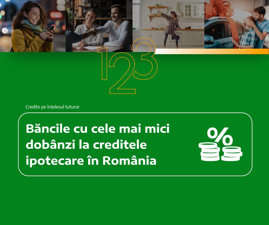 Băncile cu Cele Mai Mici Dobânzi la Creditele Ipotecare în România