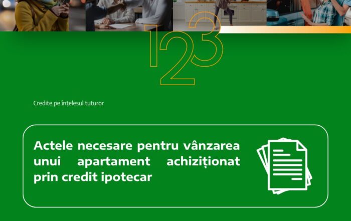 Actele necesare pentru vânzarea unui apartament achiziționat prin credit ipotecar