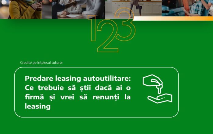 Predare leasing autoutilitare: Ce trebuie să știi dacă ai o firmă și vrei să renunți la leasing