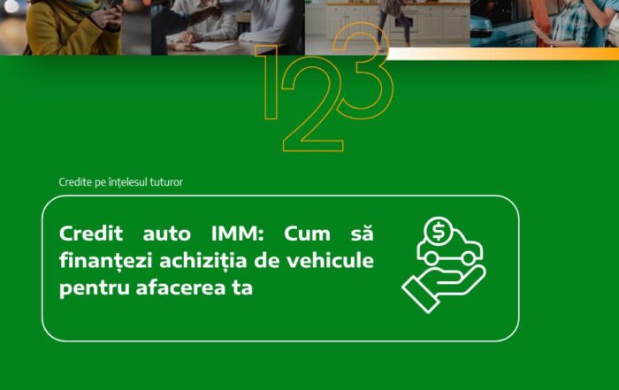Credit auto IMM: Cum să finanțezi achiziția de vehicule pentru afacerea ta