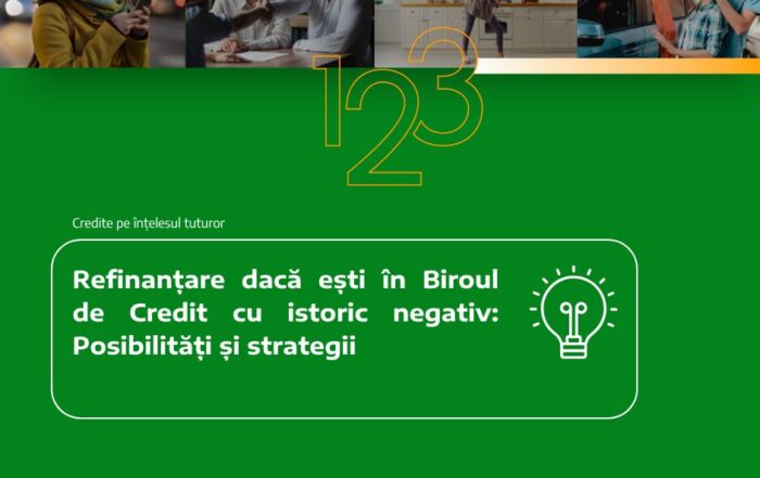 Refinanțare dacă ești în Biroul de Credit cu istoric negativ: Posibilități și strategii