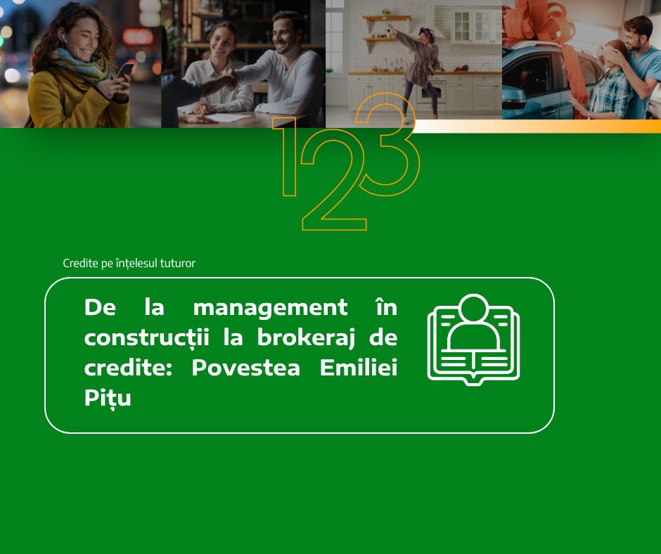 De la management în construcții la brokeraj de credite: Povestea Emiliei Pițu