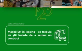 Mașini SH în leasing – ce trebuie să știi înainte de a semna un contract