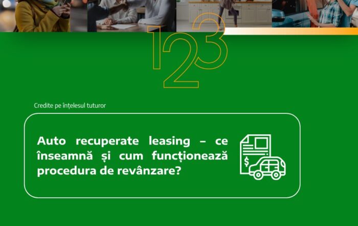 Auto recuperate leasing – ce înseamnă și cum funcționează procedura de revânzare?