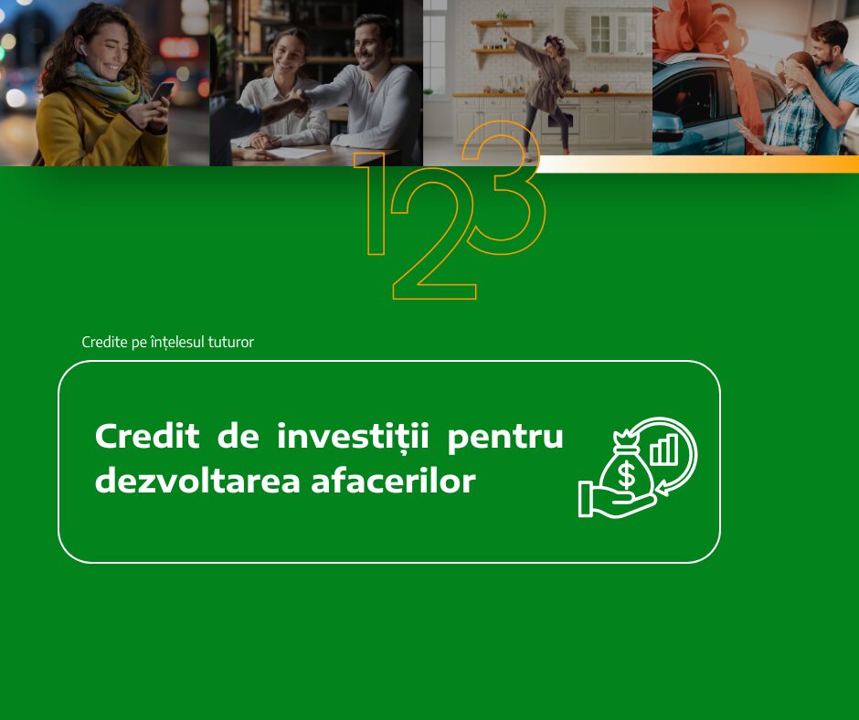 Credit de investiții pentru dezvoltarea afacerilor