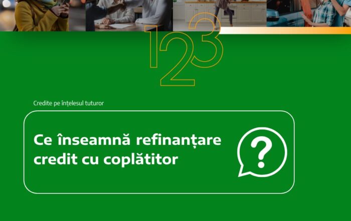 Ce înseamnă refinanțare credit cu coplătitor
