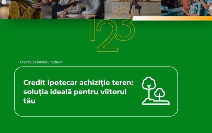 credit ipotecar achizitie teren