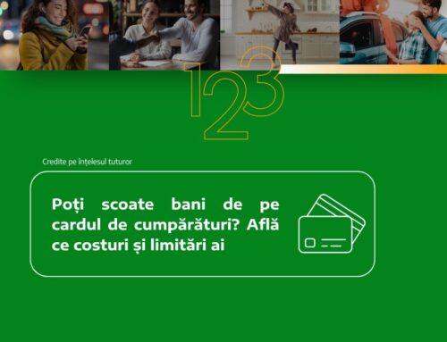 Poți scoate bani de pe cardul de cumpărături? Află ce costuri și limitări ai