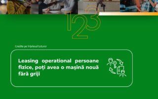 Leasing operational persoane fizice, poți avea o mașină nouă fără griji