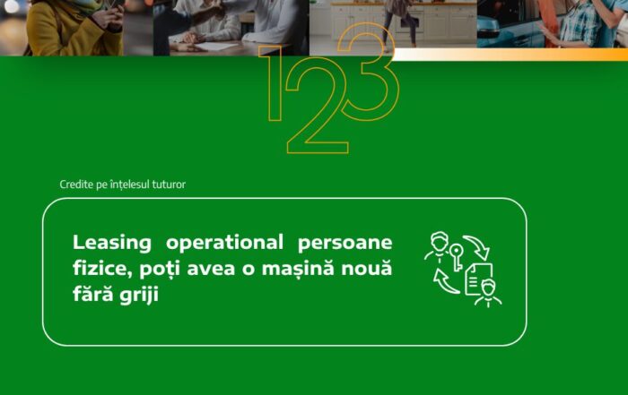 Leasing operational persoane fizice, poți avea o mașină nouă fără griji