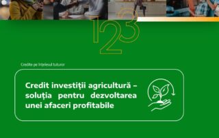 Credit investiții agricultură – soluția pentru dezvoltarea unei afaceri profitabile