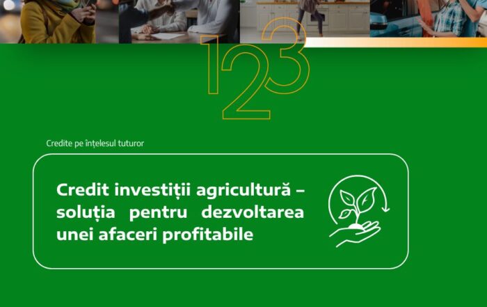 Credit investiții agricultură – soluția pentru dezvoltarea unei afaceri profitabile