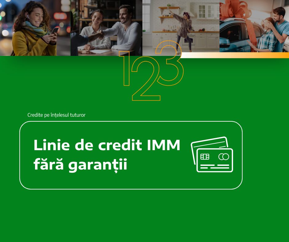 Linie de credit IMM fără garanții