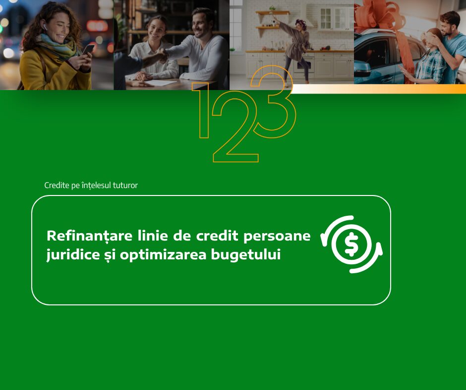 Refinanțare linie de credit persoane juridice și optimizarea bugetului