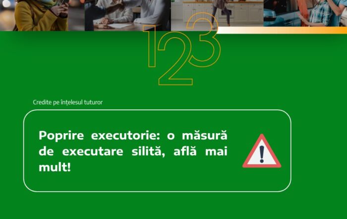 poprire executorie