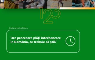 ore procesare plati interbancare