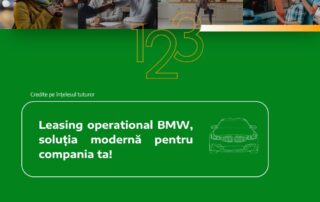 Leasing operational BMW, soluția modernă pentru compania ta!