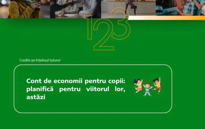 cont economii copii