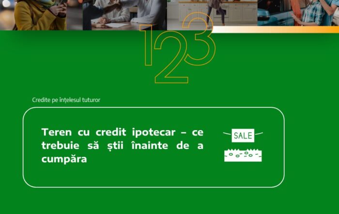 teren cu credit ipotecar