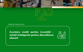 acordare credit pentru investitii