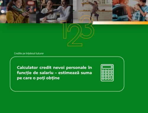 Calculator credit nevoi personale în funcție de salariu – estimează suma pe care o poți obține
