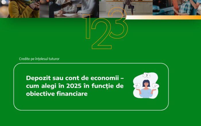 depozit sau cont de economii
