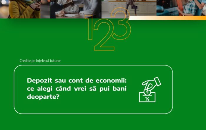 depozit sau cont de economii