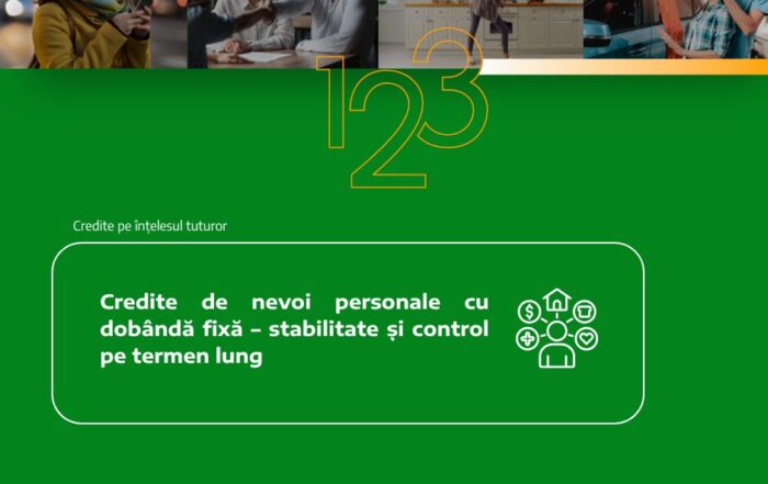 credite de nevoi personale cu dobanda fixa