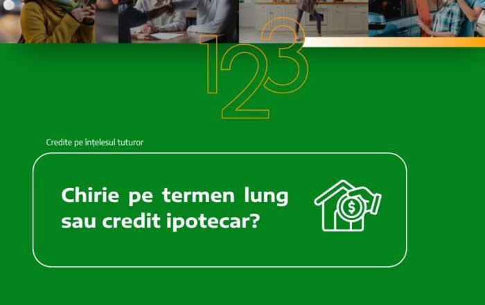 chirie pe termen lung sau credit ipotecar?