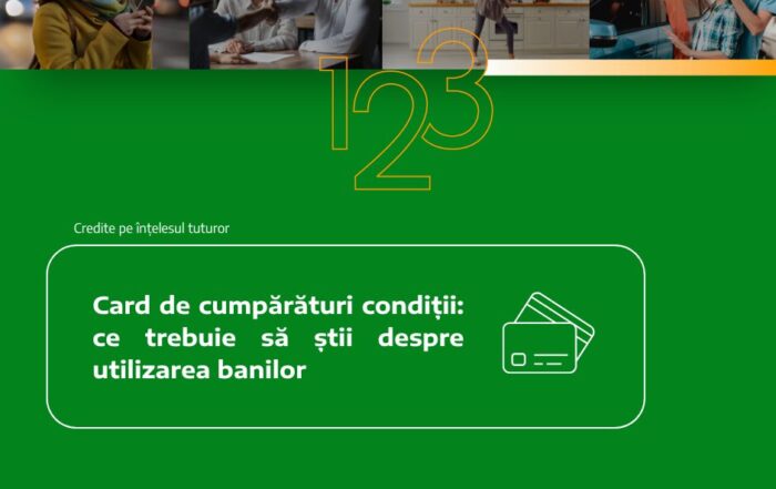 card de cumparaturi conditii
