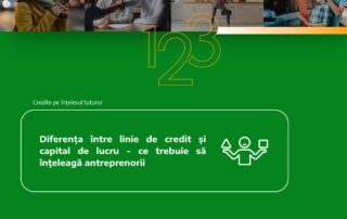 diferenta intre linie de credit si capital de lucru