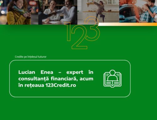 Lucian Enea – expert în consultanță financiară, acum în rețeaua 123Credit.ro