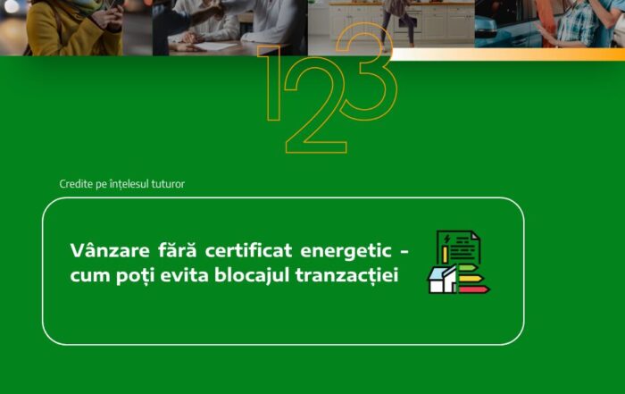 vanzare fara certificat energetic