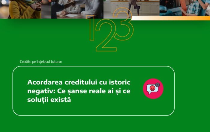 acordare credit cu istoric negativ