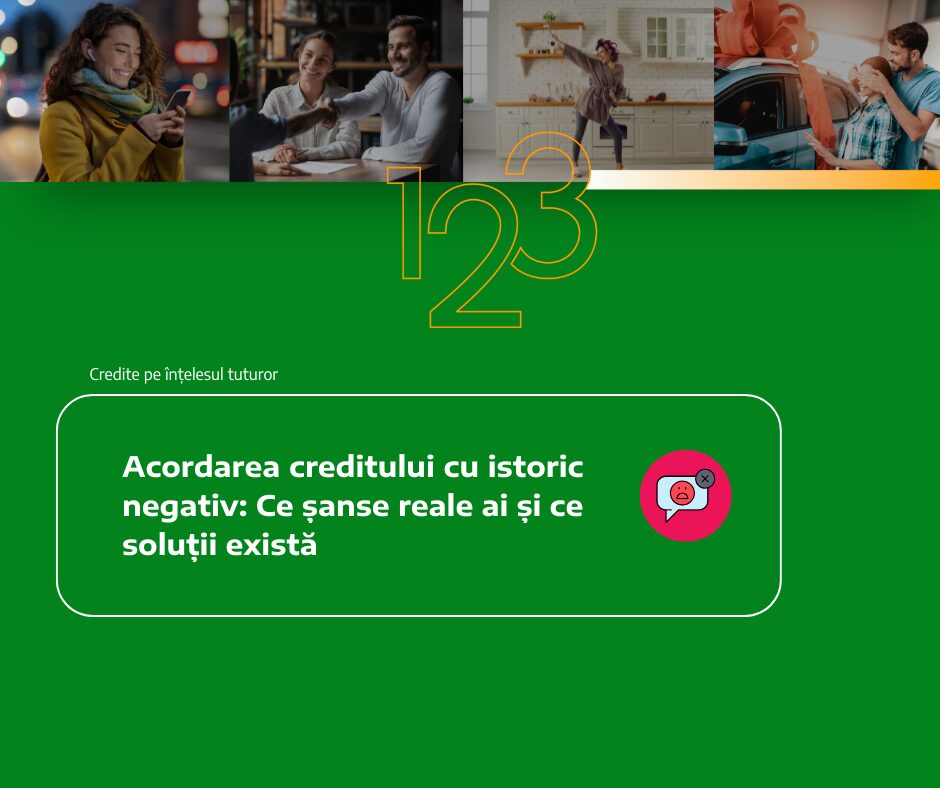 acordare credit cu istoric negativ