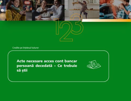 Acte necesare acces cont bancar persoană decedată – Ce trebuie să știi