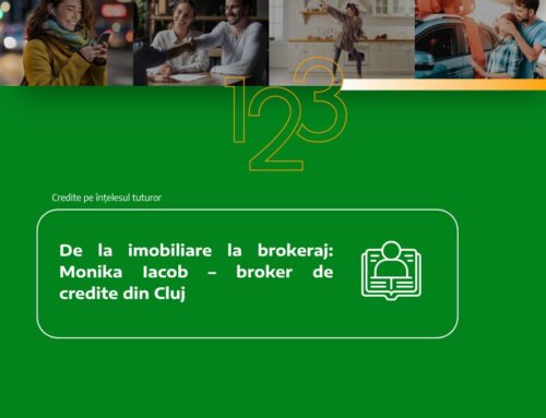 De la imobiliare la brokeraj: Monika Iacob – broker de credite din Cluj