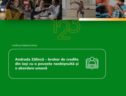 Andrada Zălincă – broker de credite din Iași cu o poveste neobișnuită și o abordare umană