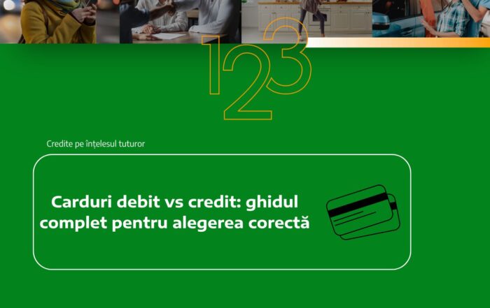 carduri debit vs credit