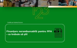 pfa finantare nerambursabila de stiut