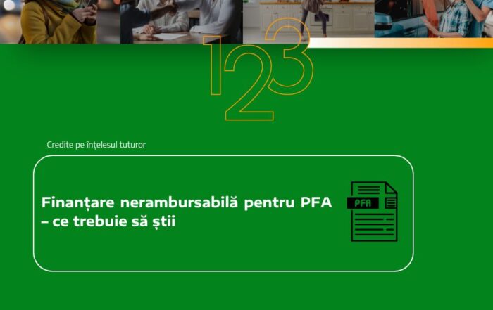 pfa finantare nerambursabila de stiut