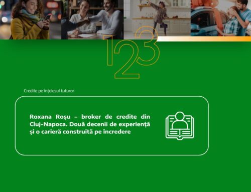 Roxana Roșu – broker de credite din Cluj-Napoca. Două decenii de experiență și o carieră construită pe încredere