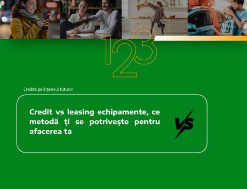 Credit vs leasing echipamente, ce metodă ți se potrivește pentru afacerea ta