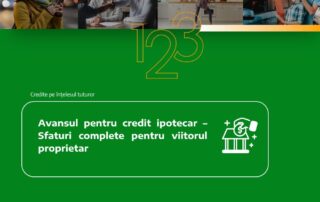 avansul pentru credit ipotecar
