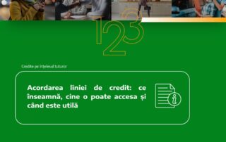acordare linie de credit