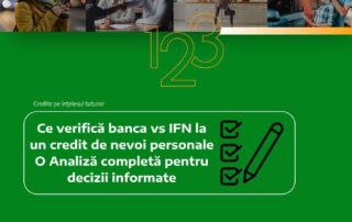 ce verifica banca vs IFN credit de nevoie personale