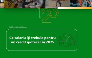 salariu pentru credit ipotecar in 2025