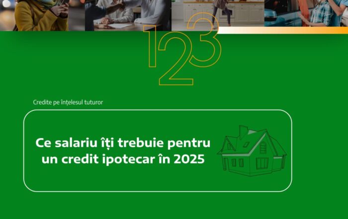 salariu pentru credit ipotecar in 2025