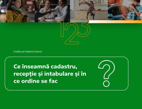 Ce înseamnă cadastru, recepție și intabulare și în ce ordine se fac